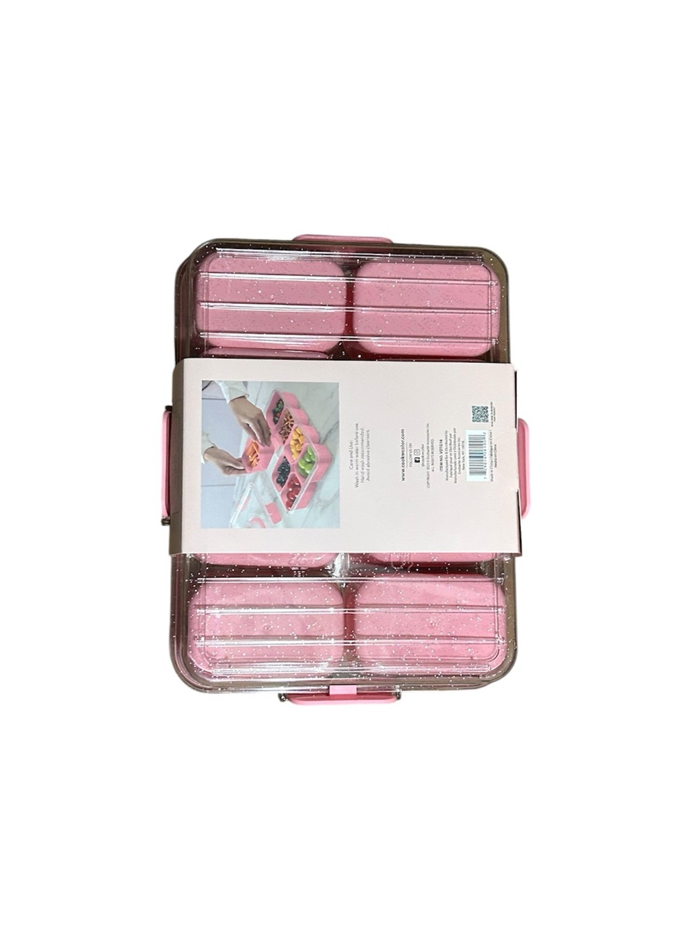 CWC Pink Bento Snack Box - Picture 2 of 2